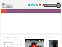 Tablet Screenshot of discoverenniscrone.com